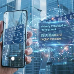 الترجمة الفورية عبر كاميرا الهاتف: عينك الذكية التي تقرأ العالم 